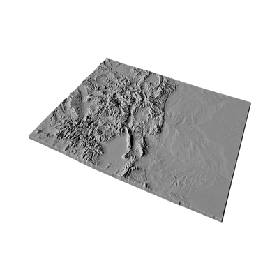 Colorado Terrain Map design preview, countries & world