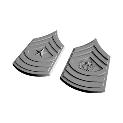 Command Sergeant Major E-9 Rank design preview, army