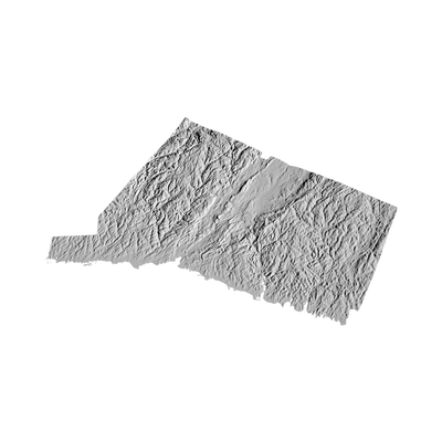 Connecticut 3D design preview, us states