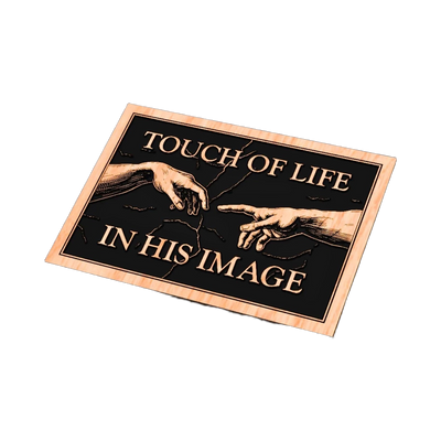 Creation Hands design preview, religious & faith