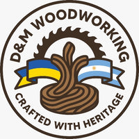D&M Woodworking logo