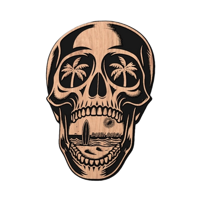 Death Beach Skull design preview, skulls & skeletons