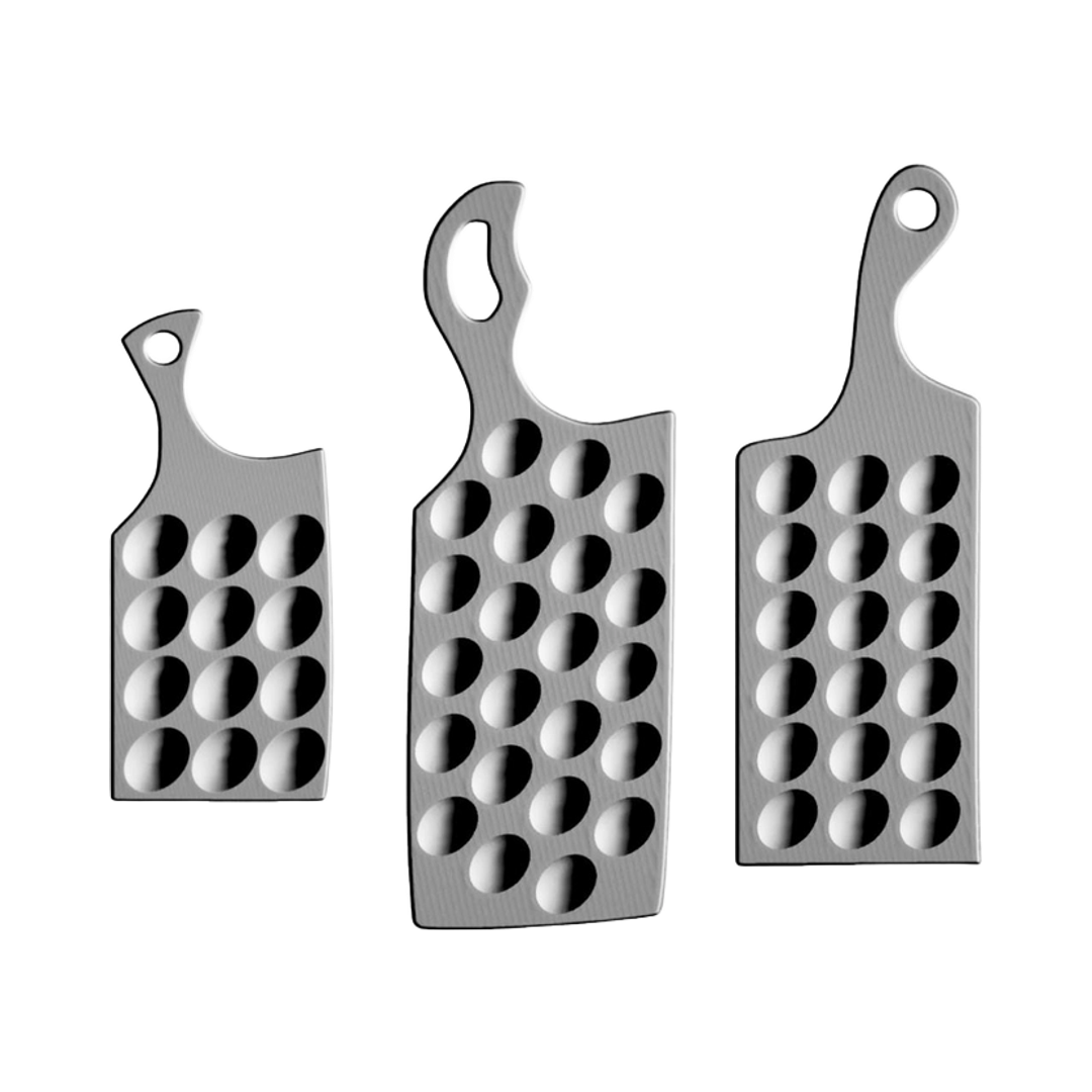 Deviled Egg Tray Bundle STL file for 3D printing and CNC routing, LightBurn and Vectric ready
