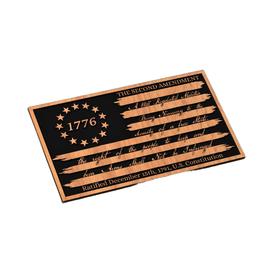 Distressed 2A 1776 Betsy Ross Flag SVG file for laser cutting and CNC routing, LightBurn and Vectric ready