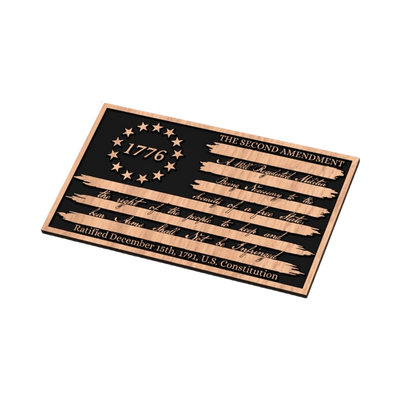 Distressed 2A 1776 Betsy Ross Flag design preview, historical americana