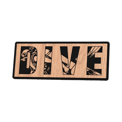 DIVE Decor Sign design preview, 2nd amendment & freedom