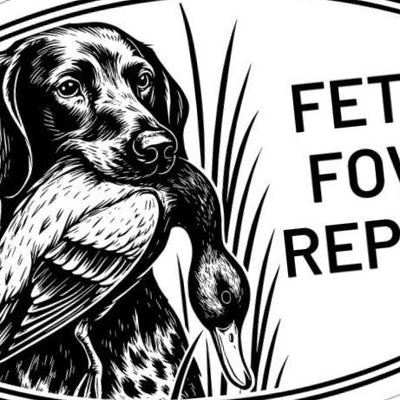Dog Mallard Hunting Leather Patch SVG file included with instant download