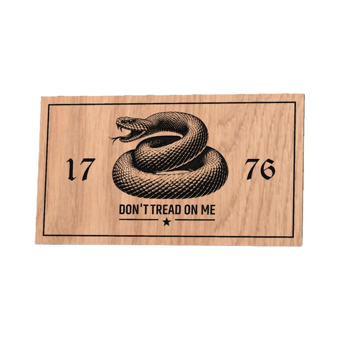 Don't Tread On Me design preview, 2nd amendment & freedom