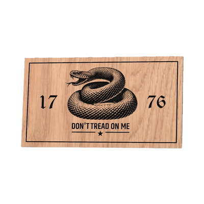 Don't Tread On Me design preview, 2nd amendment & freedom