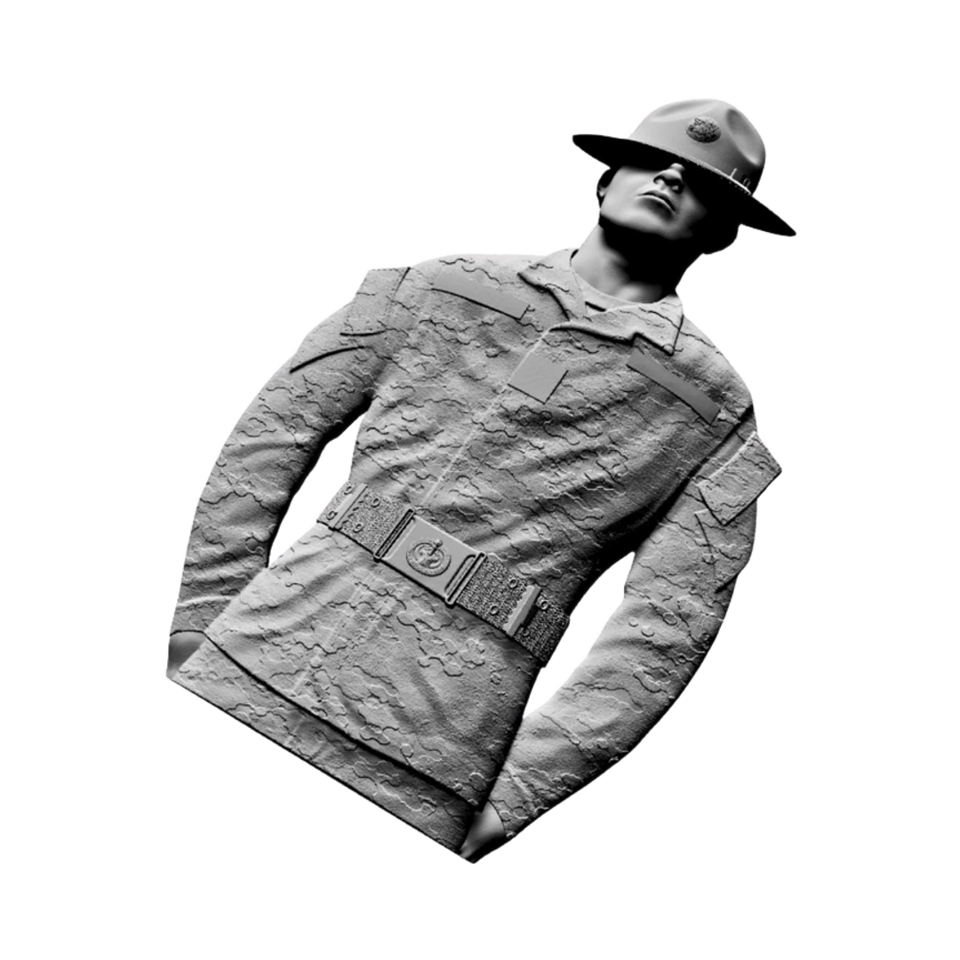 Drill Sergeant design preview, military & war
