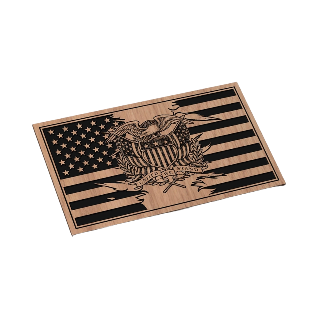 Eagle Crest American Flag design preview, flags