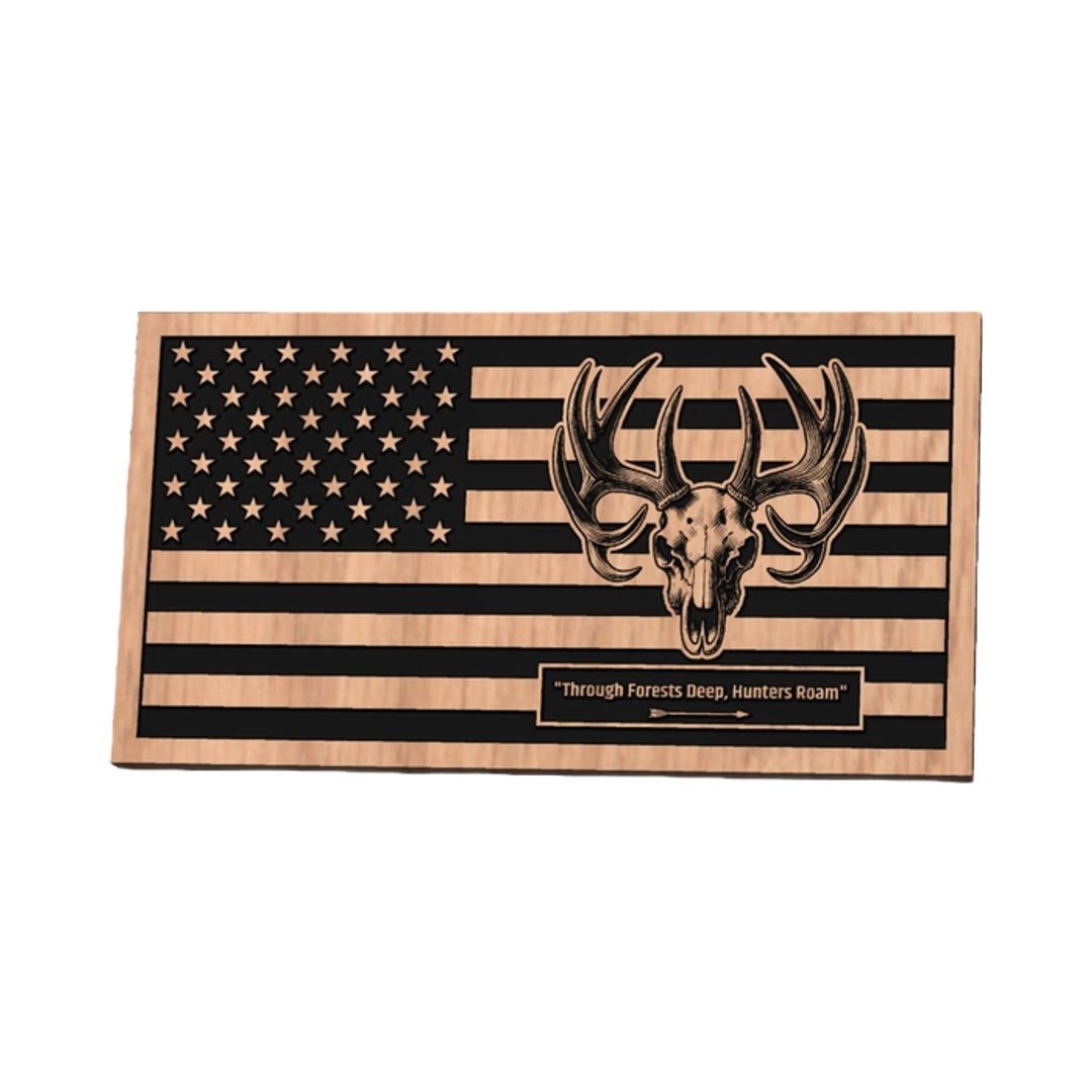 U.S. Elk Hunting Flag design preview, flags