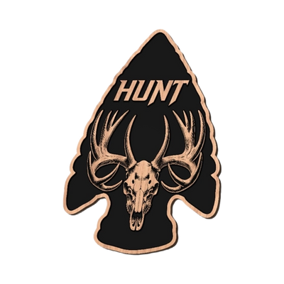 Elk Skull Arrowhead design preview, hunting, fishing & outdoors