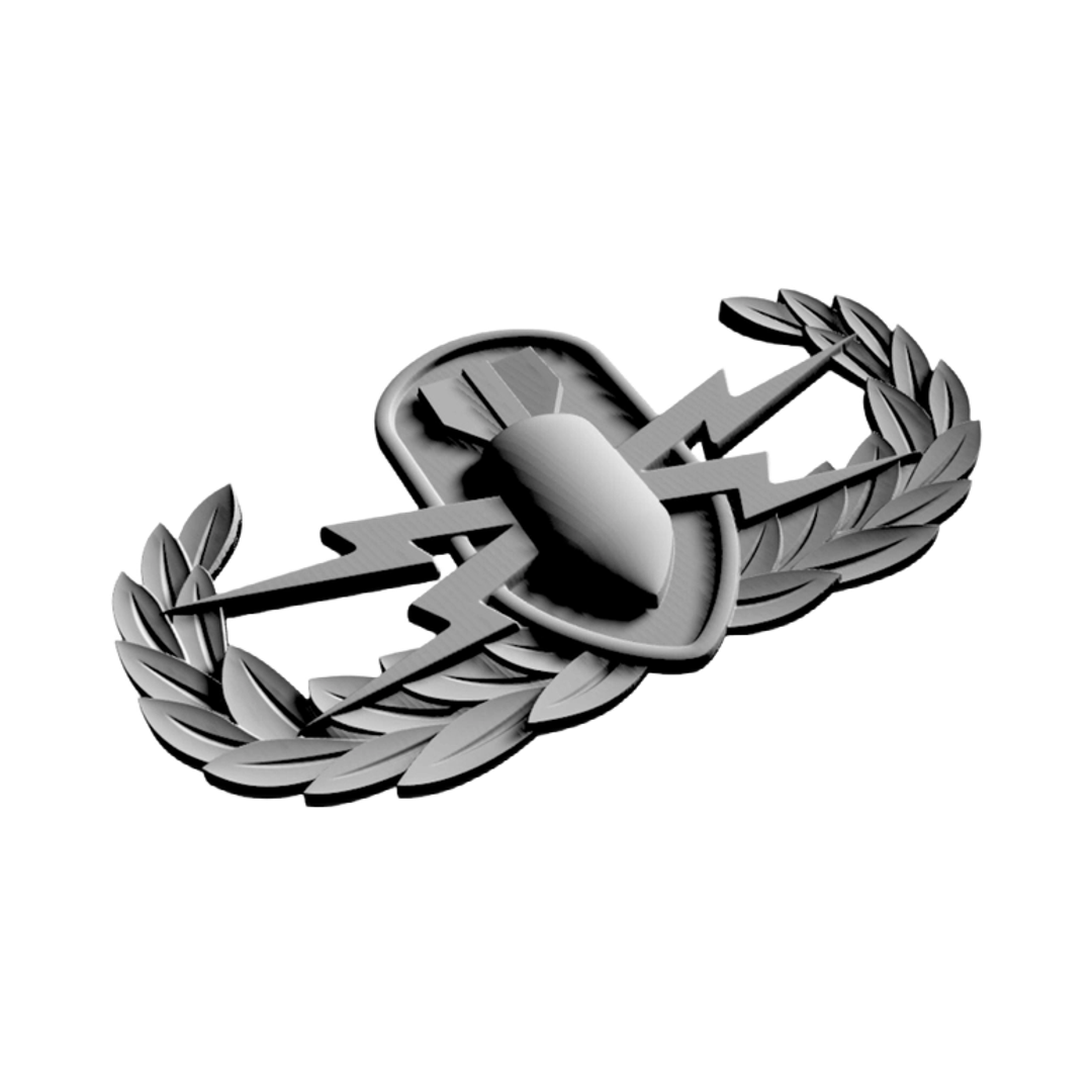 Explosive Ordnance Disposal (EOD) Badge File design preview, army
