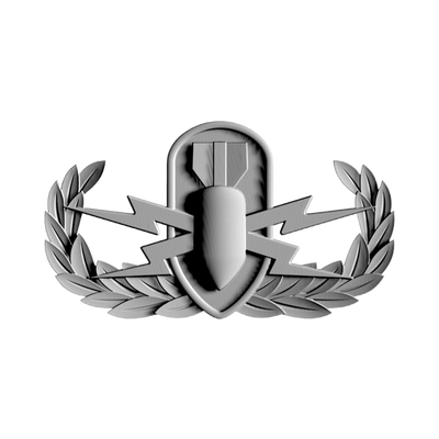 Explosive Ordnance Disposal (EOD) Badge File STL file included with instant download