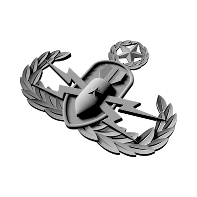 Explosive Ordnance Disposal (EOD) Badge File mockup, army