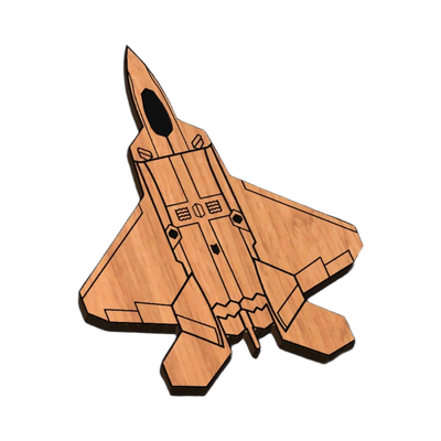 F-22 Raptor SVG file for laser cutting and CNC routing, LightBurn and Vectric ready
