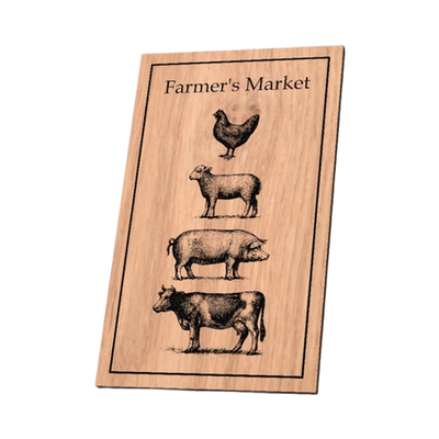 Farmer's Market design preview, home, signs & decor