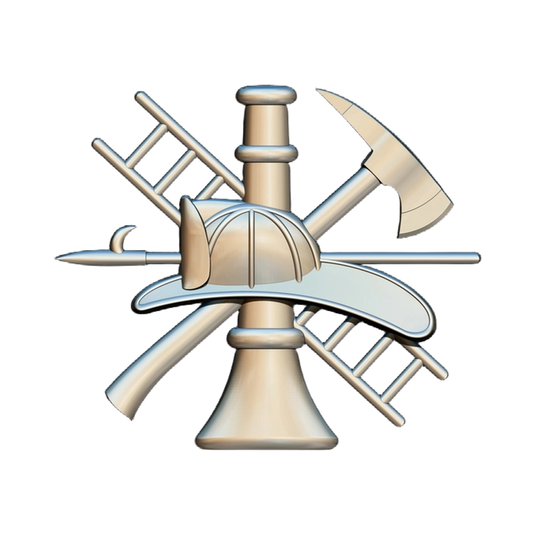 Firefighter Scramble STL file for digital crafting, LightBurn and Vectric ready