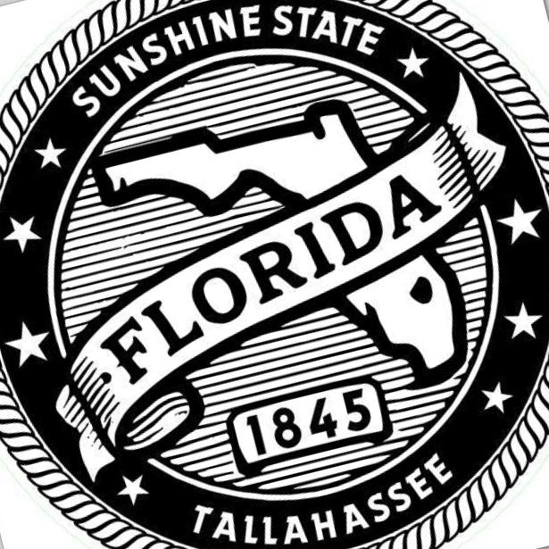 Florida Sunshine State detail view, ready for laser cutting and CNC routing