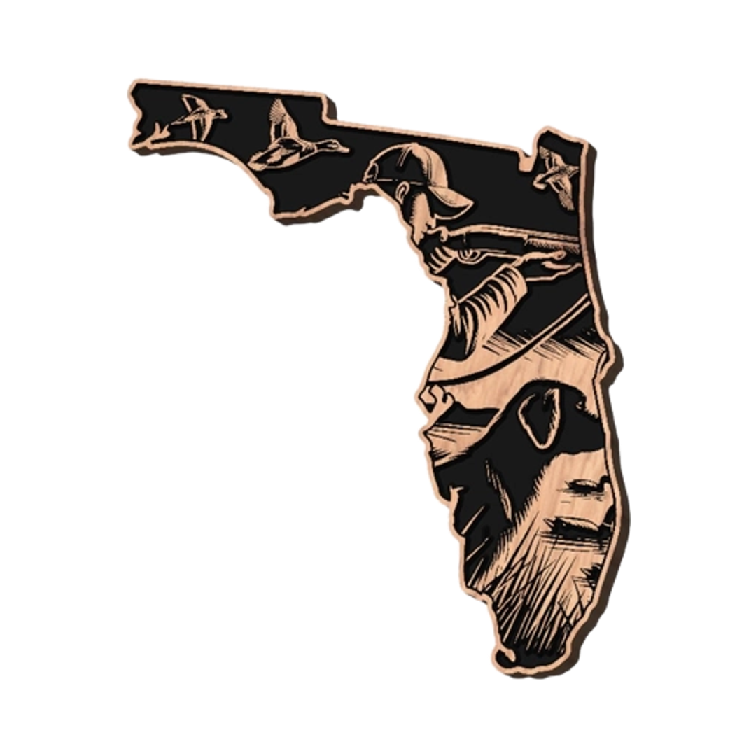 Florida Duck Hunting design preview, us states