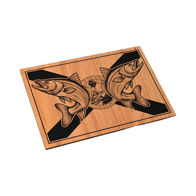 Florida Snook Fishing Pride SVG file for laser cutting and CNC routing, LightBurn and Vectric ready