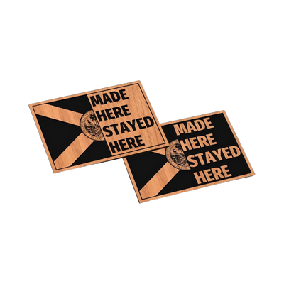 Florida State Pride SVG file for laser cutting and CNC routing, LightBurn and Vectric ready