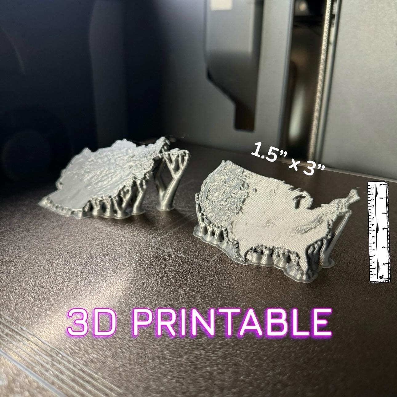 Florida Gator Terrain STL file included with instant download