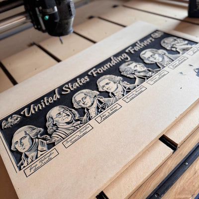 Founding Fathers Sign SVG file included with instant download