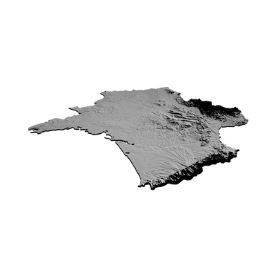 France Terrain Map design preview, countries & world