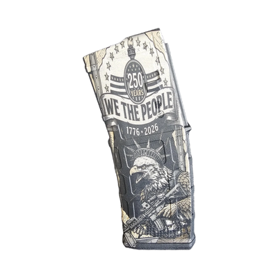 Freedom's Fury 250th Anniversary MAG Fiber Laser Engraving Design design preview, pmag designs