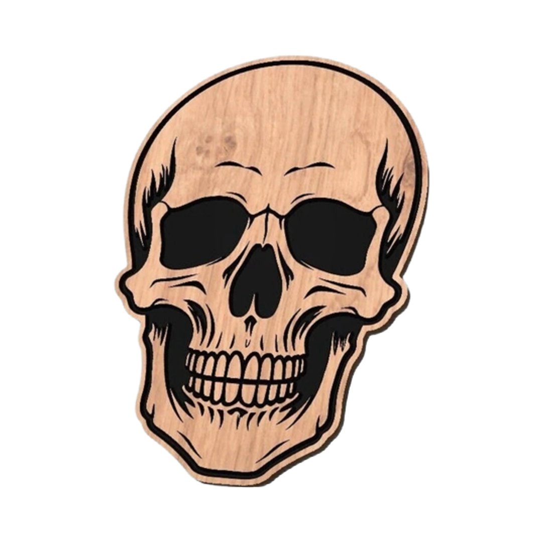 Front-Facing Skull design preview, skulls & skeletons