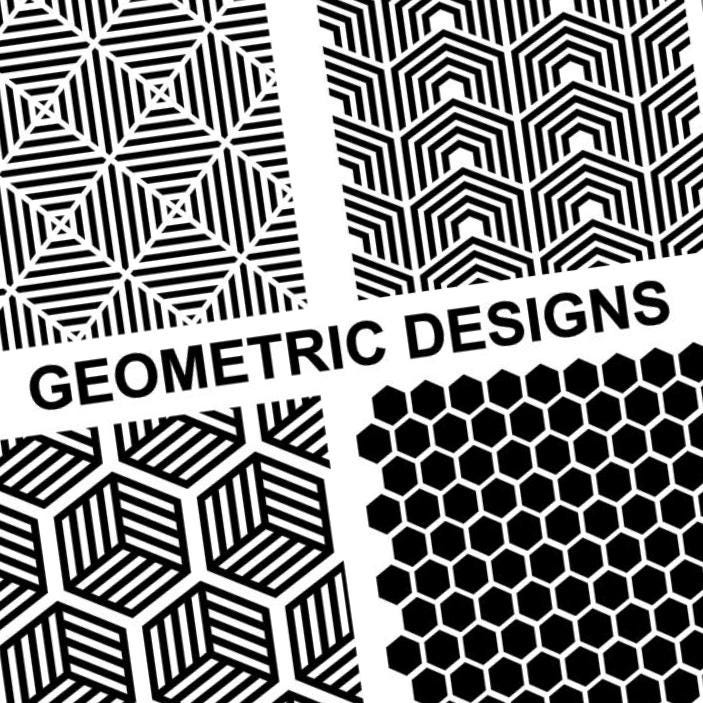 Geometric Pattern SVG file included with instant download
