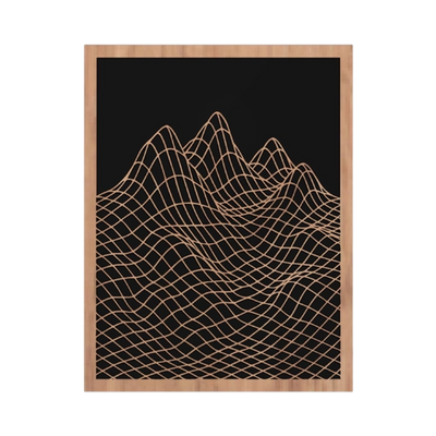 Geometric Terrain Pattern Bundle compatible with LightBurn and Vectric