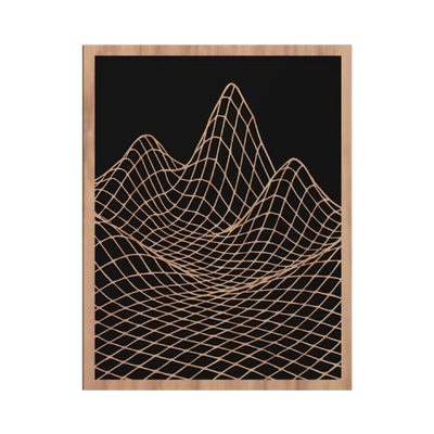 Geometric Terrain Pattern Bundle mockup, countries & world