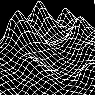 Geometric Terrain Pattern Bundle detail view, ready for laser cutting and CNC routing