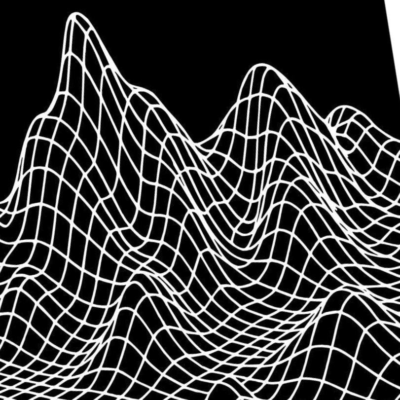 Geometric Terrain Pattern Bundle compatible with LightBurn and Vectric