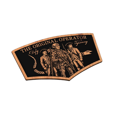 George Washington: The Original Operator SVG file for laser cutting and CNC routing, LightBurn and Vectric ready