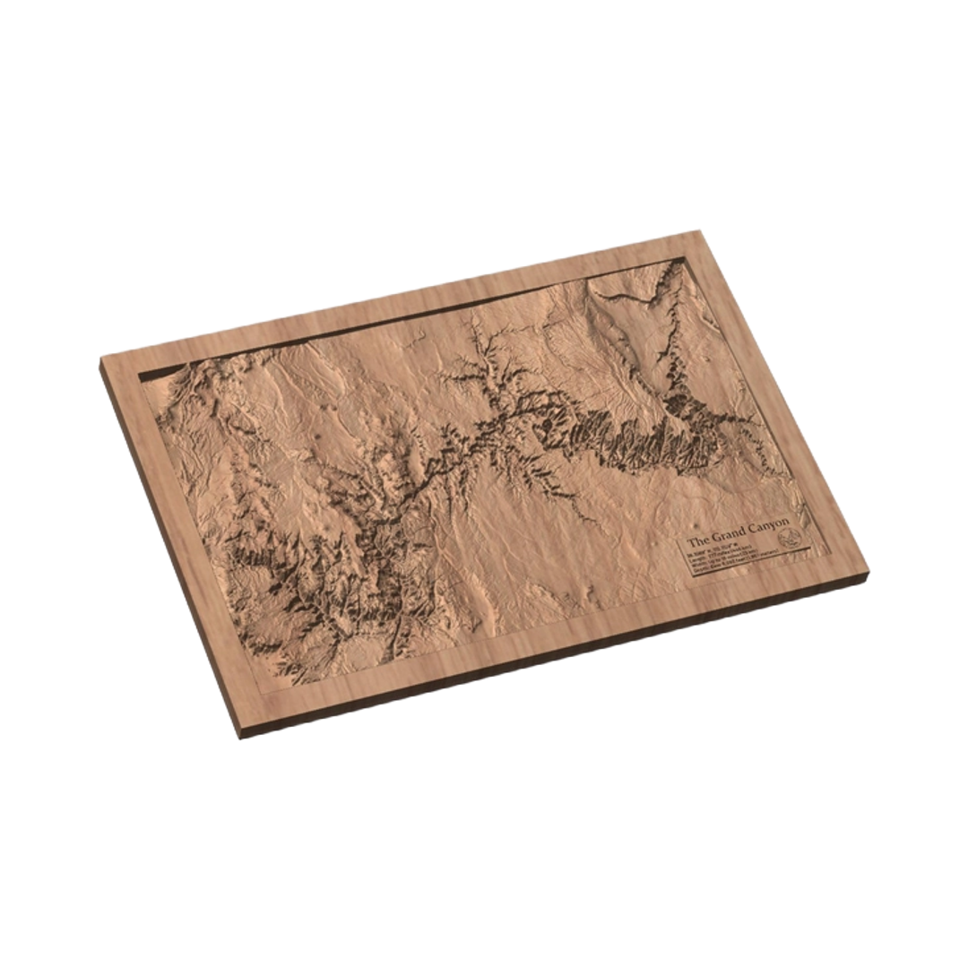 Grand Canyon 3D STL file included with instant download