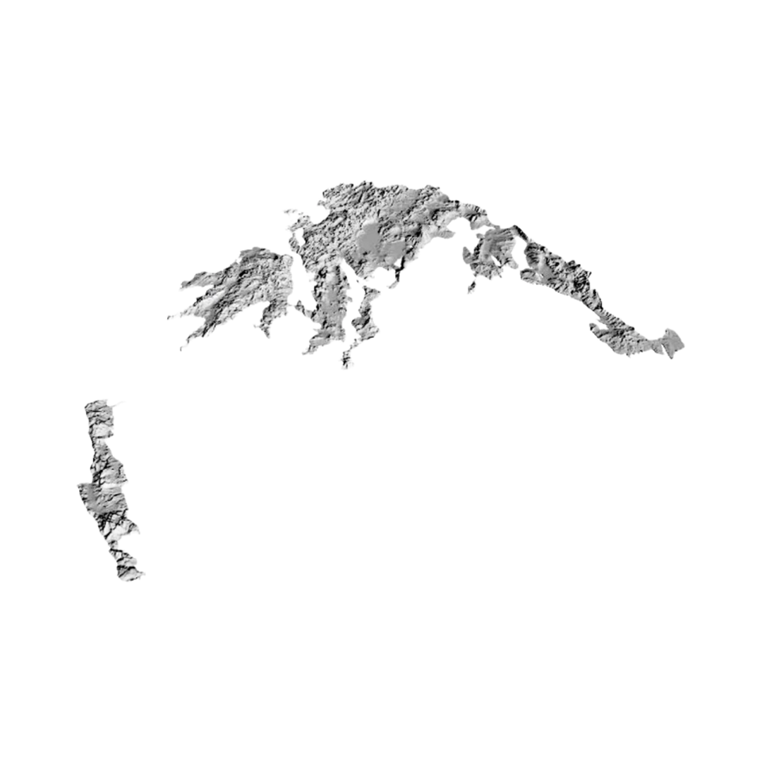 Greece Terrain Map design preview, countries & world