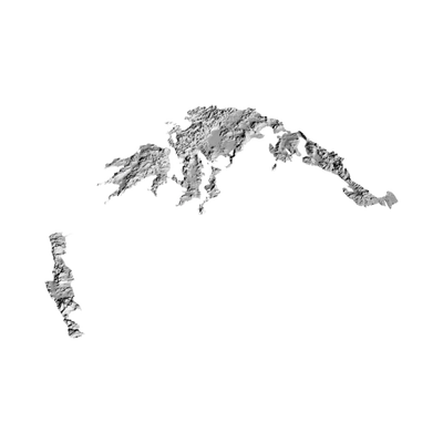Greece Terrain Map design preview, countries & world