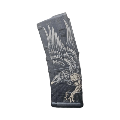 Griffin MAG Engraving File Lightburn design preview, pmag designs