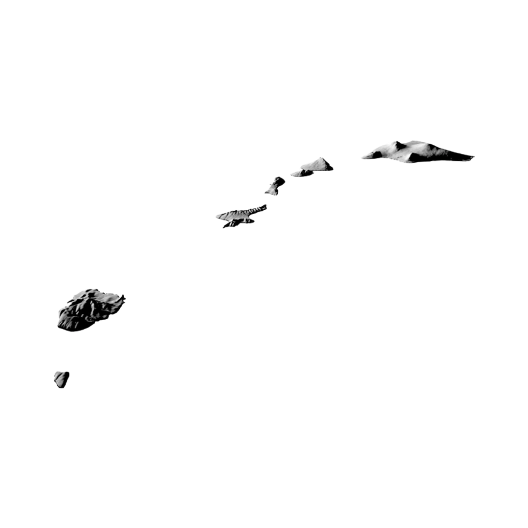 Hawaii Terrain Map design preview, countries & world
