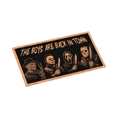 Horror Characters SVG file for laser cutting and CNC routing, LightBurn and Vectric ready