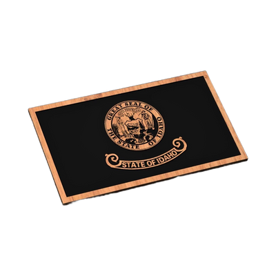 Idaho State Flag SVG file for laser cutting and CNC routing, LightBurn and Vectric ready