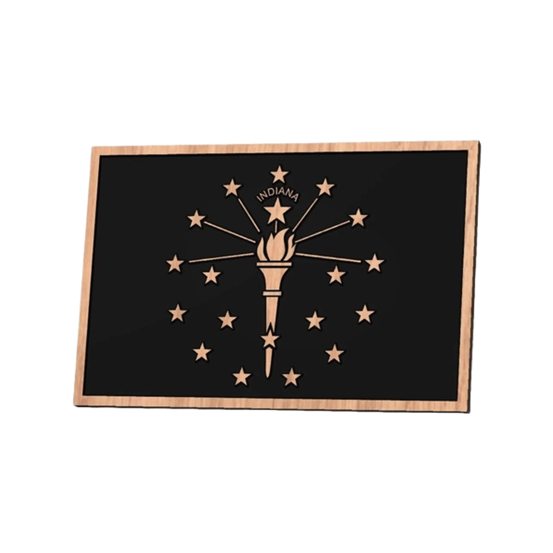 Indiana State Flag design preview, flags