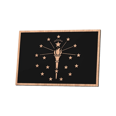 Indiana State Flag design preview, flags