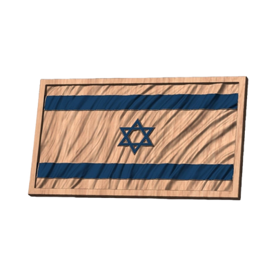 Israel Wavy Flag design preview, flags