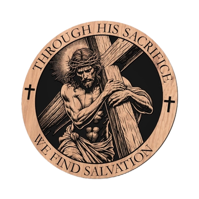 Jesus Christ Sacrifice and Salvation design preview, religious & faith