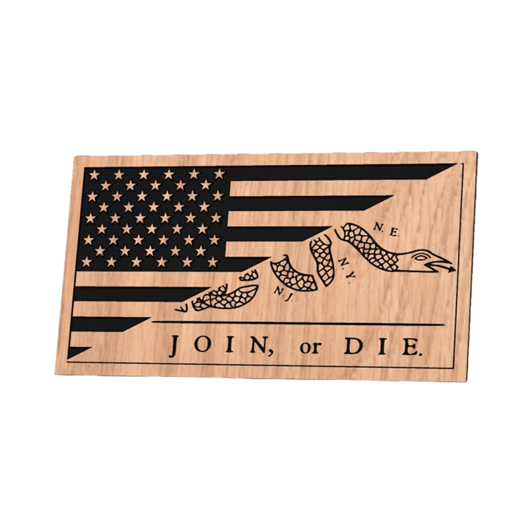 Join, Or Die USA Flag design preview, 2nd amendment & freedom